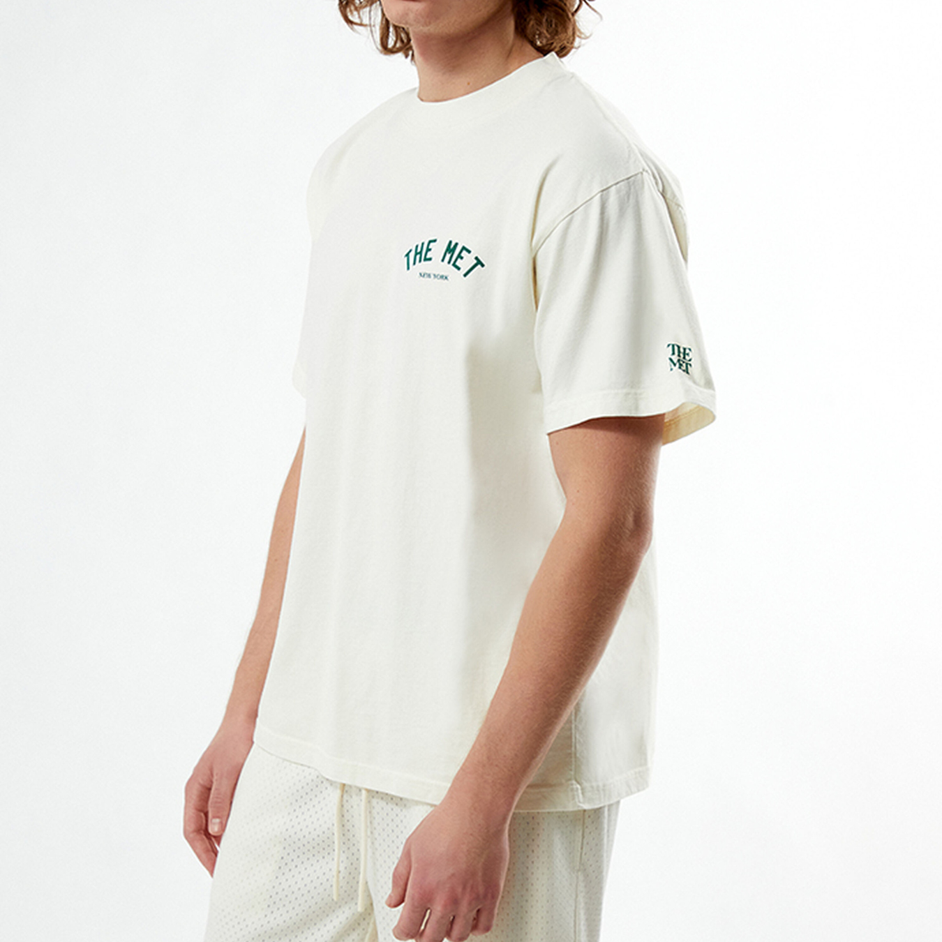 Tee The Met Beige Green