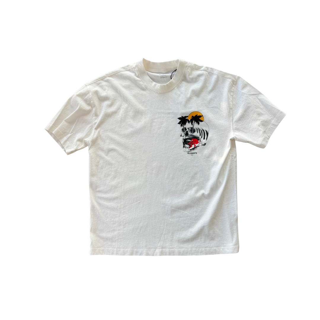 Tee All Saints "Breaker" Chalk White