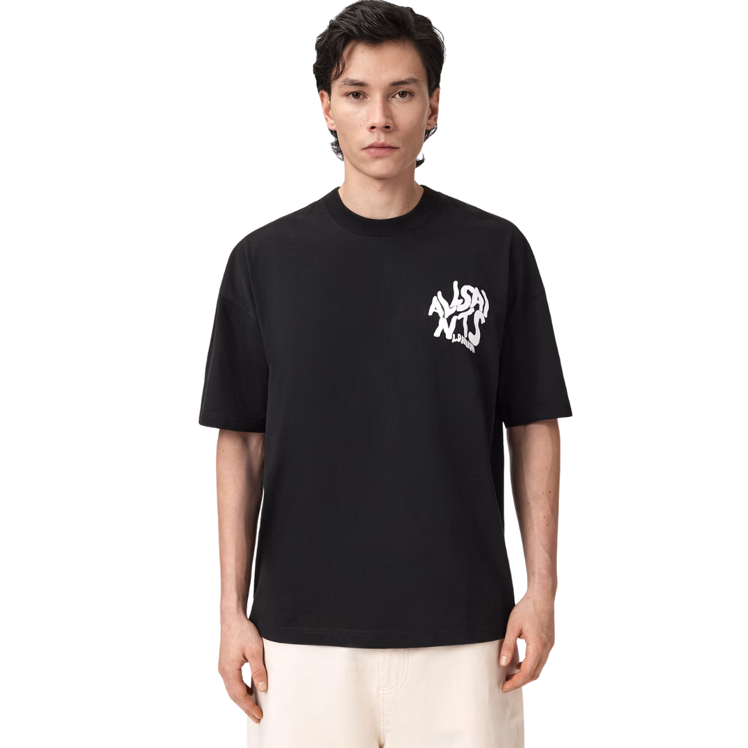 Tee All Saints Orlando Jet Black