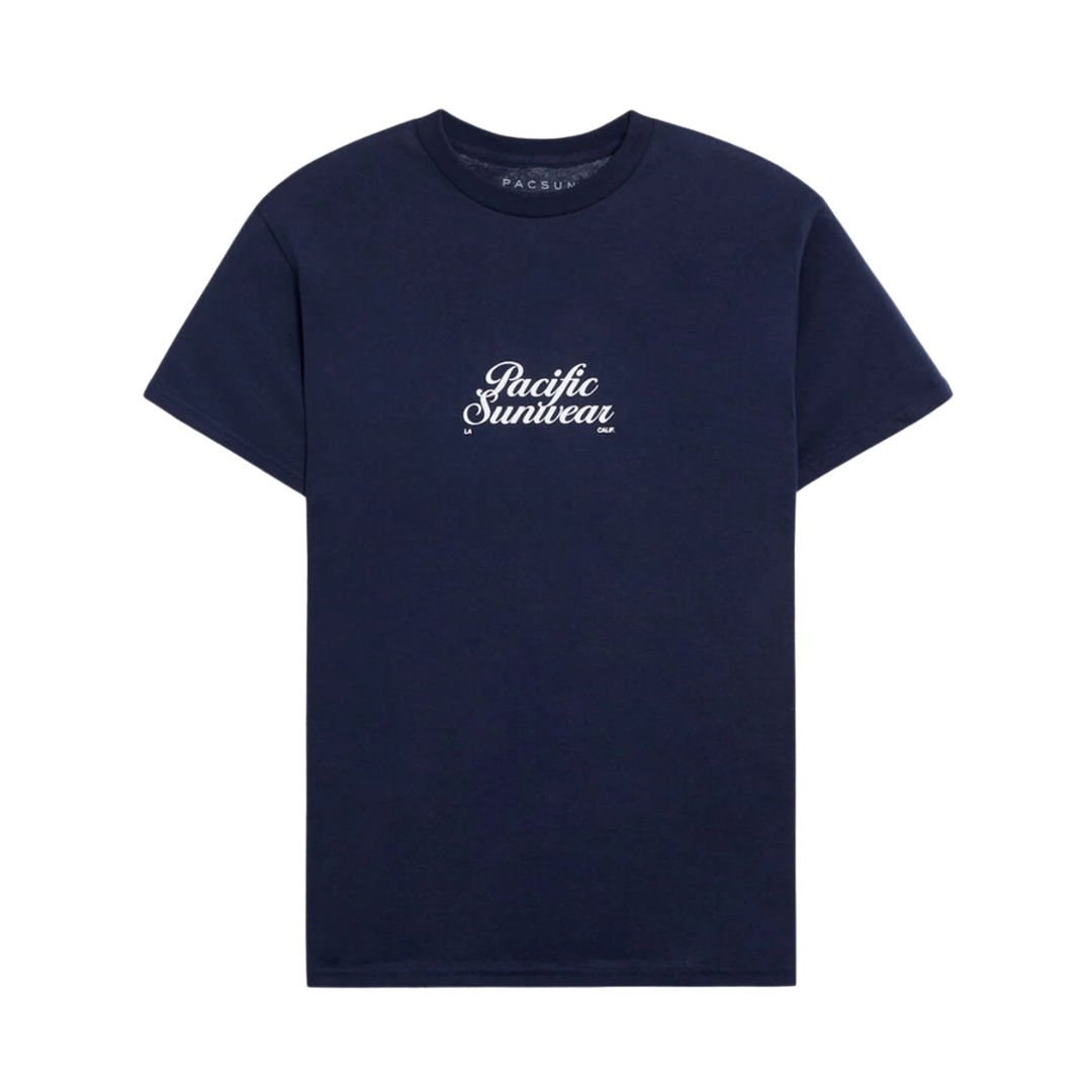 Tee Pacsun "Navy Scrip"