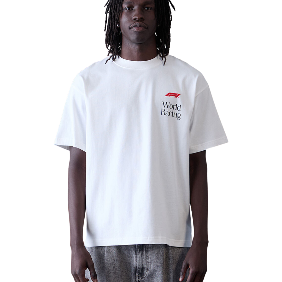 Tee F1 x Pacsun "MARINA" White