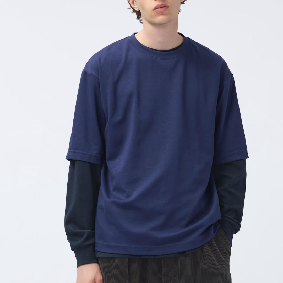 Tee Uniqlo AIRSM Navy