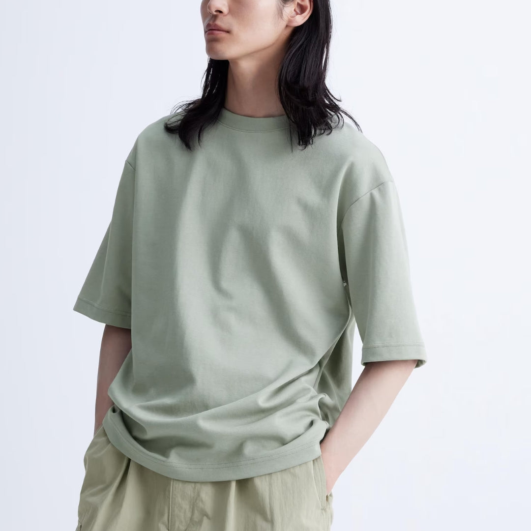 Tee Uniqlo AIRSM Green