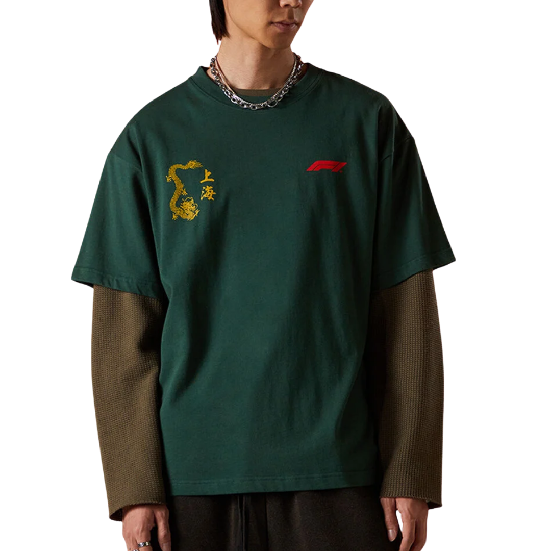 Tee F1 x Pacsun "YEAR OF SPEED" Green