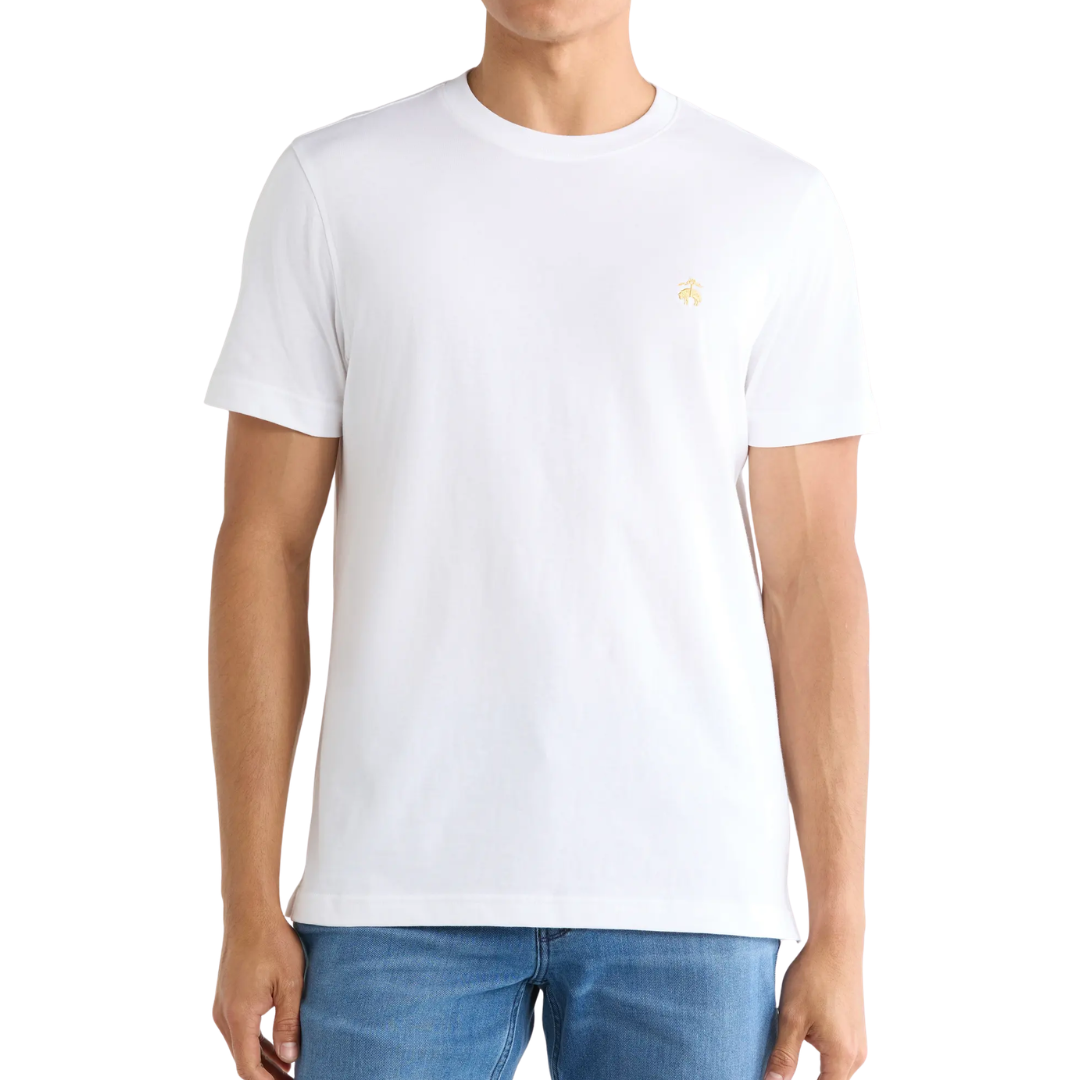 Tee Brooks Brothers White