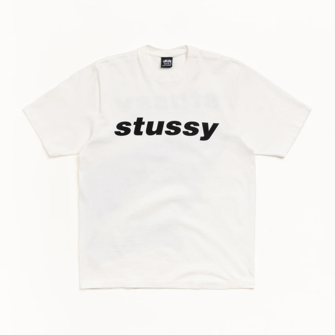 Tee Stussy "Shark Pig" Natural