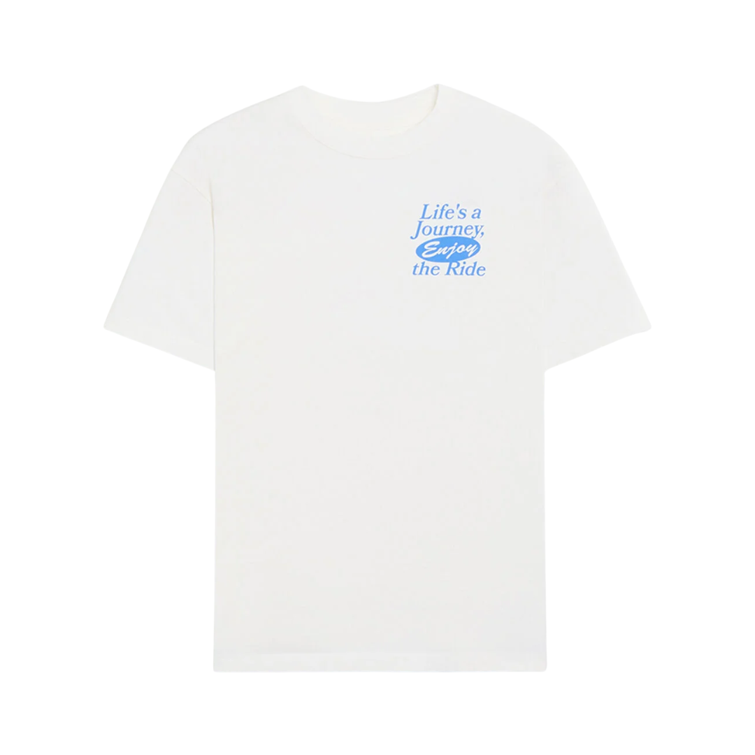 Tee Pacsun "Life's A Journey" White