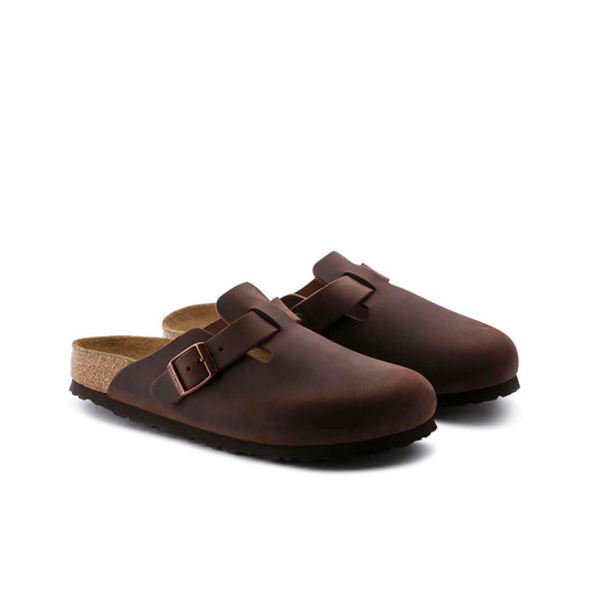 Birkenstock Boston Habana Oiled