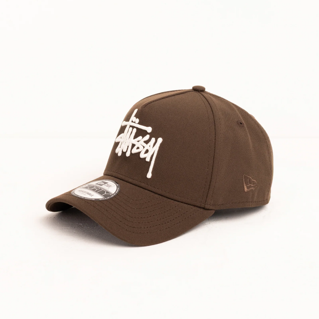 New Era Stussy 9Forty Brown