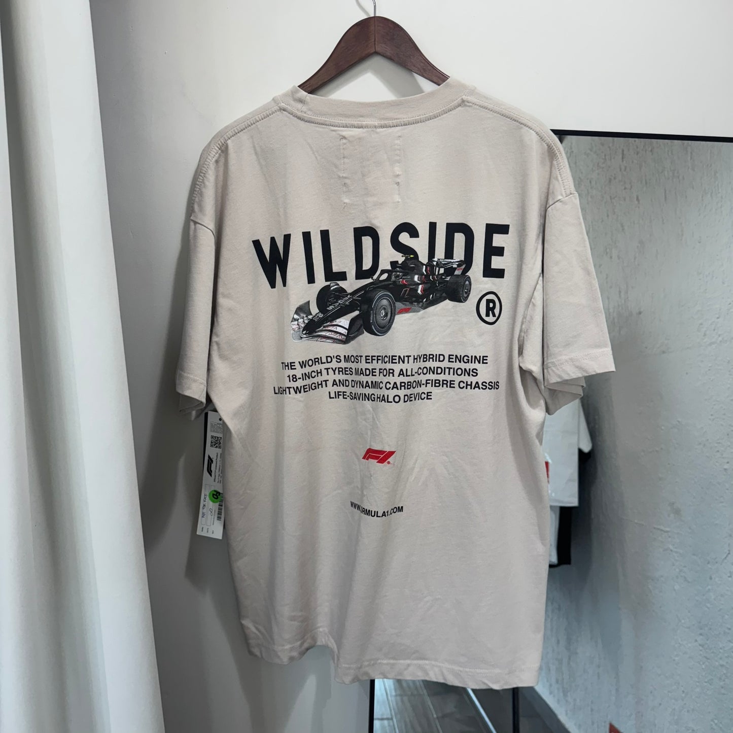 Tee F1 WildSide White