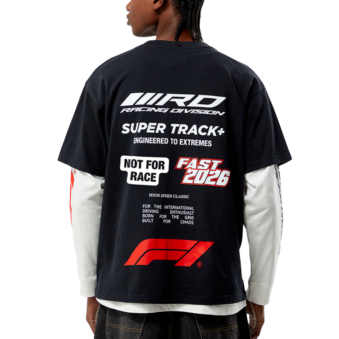 Tee F1 x Pacsun "DRIVER ZERO" Black