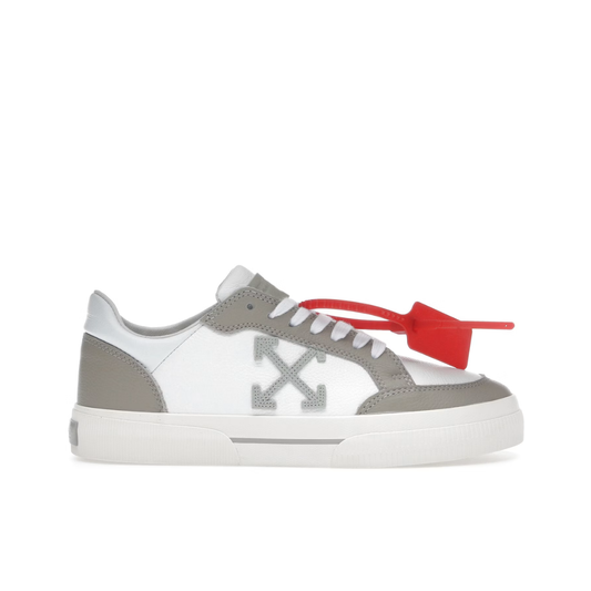 Off White Vulcanized Leather