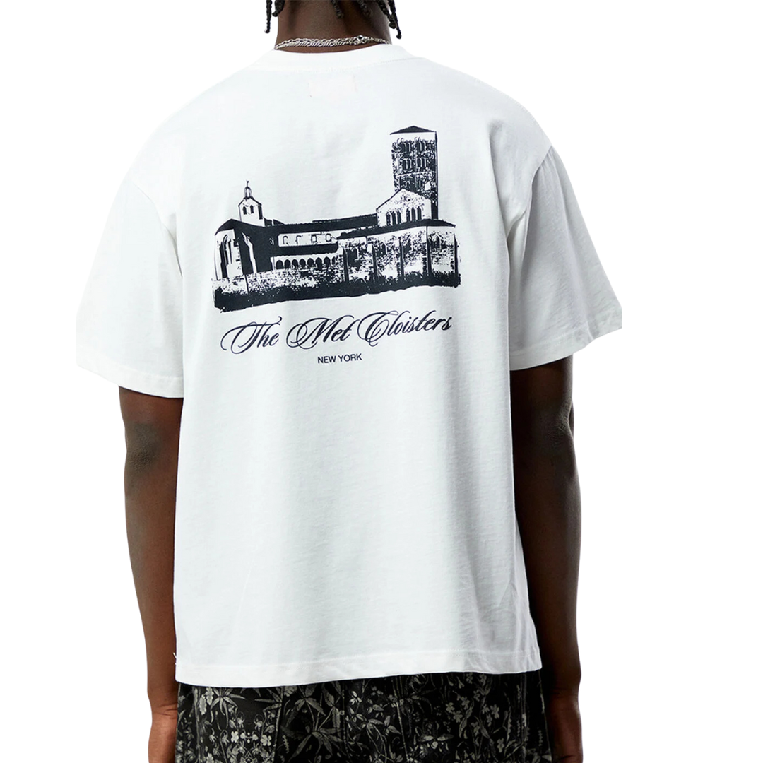Tee The Met "Castle" White