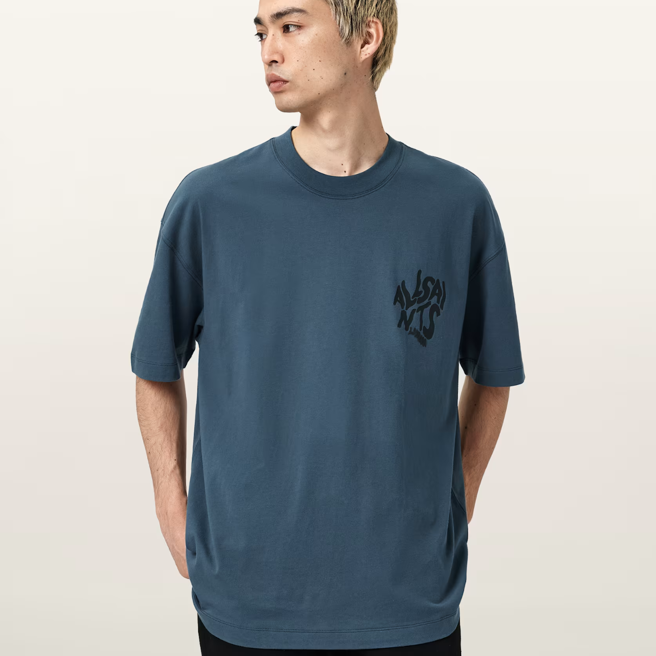 Tee All Saints Orlando Sunl Blue