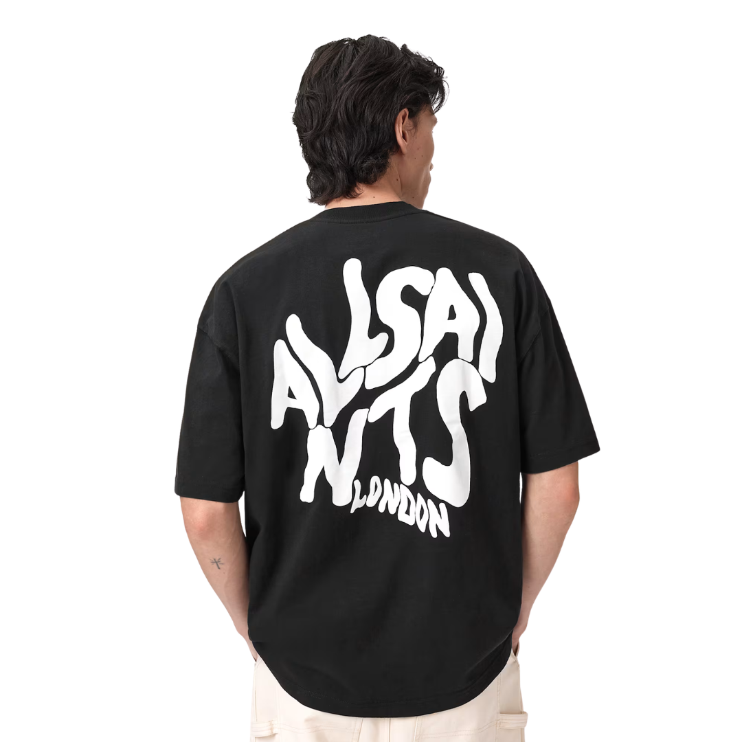 Tee All Saints Orlando Jet Black