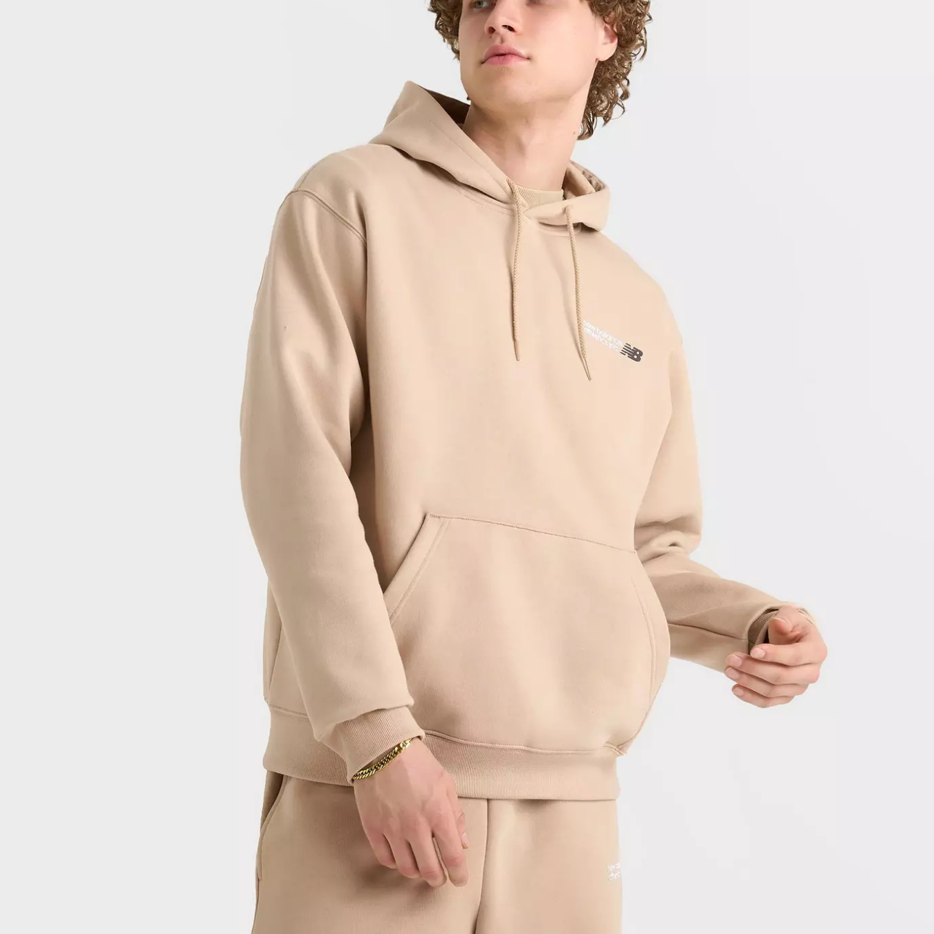 Hoodie New Balance Sand