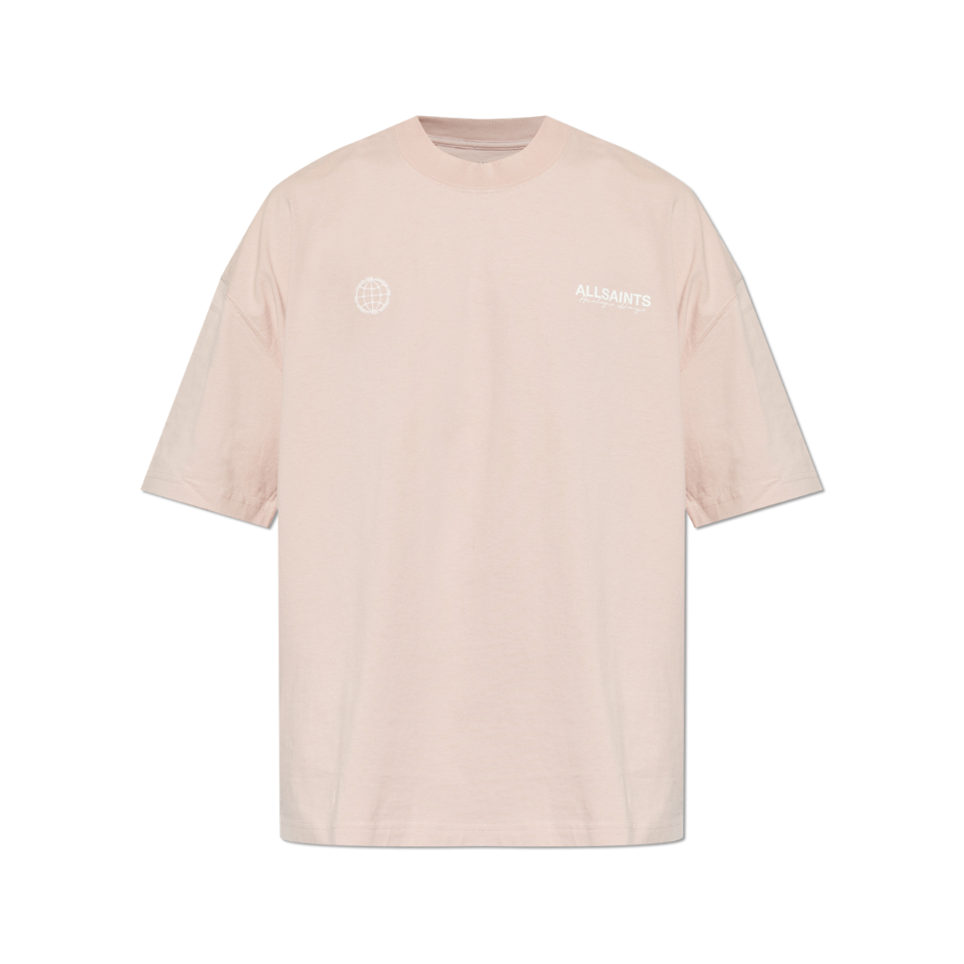 Tee All Saints "Underground" Sunbaked Pink