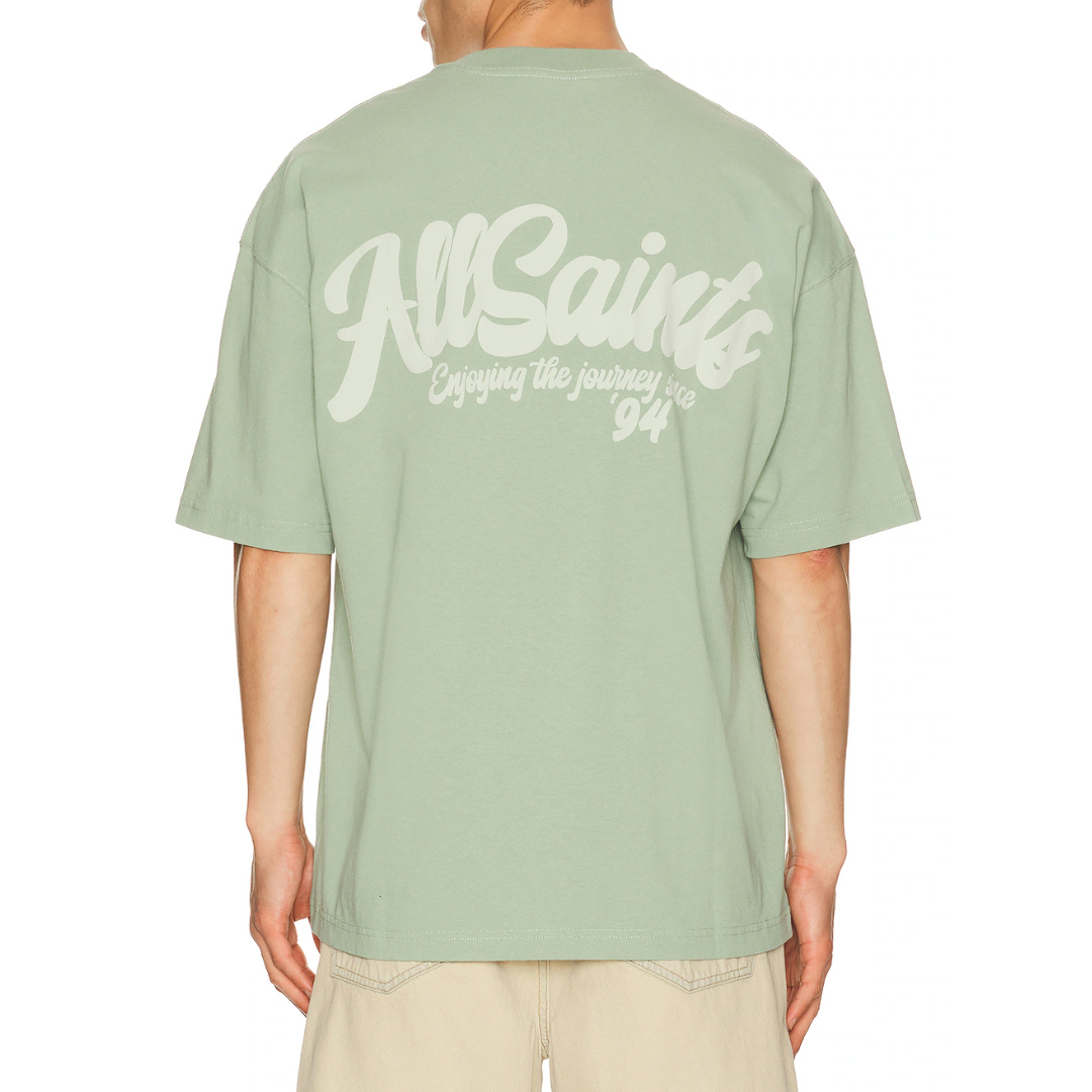 Tee All Saints "Odyssey" Spring Green