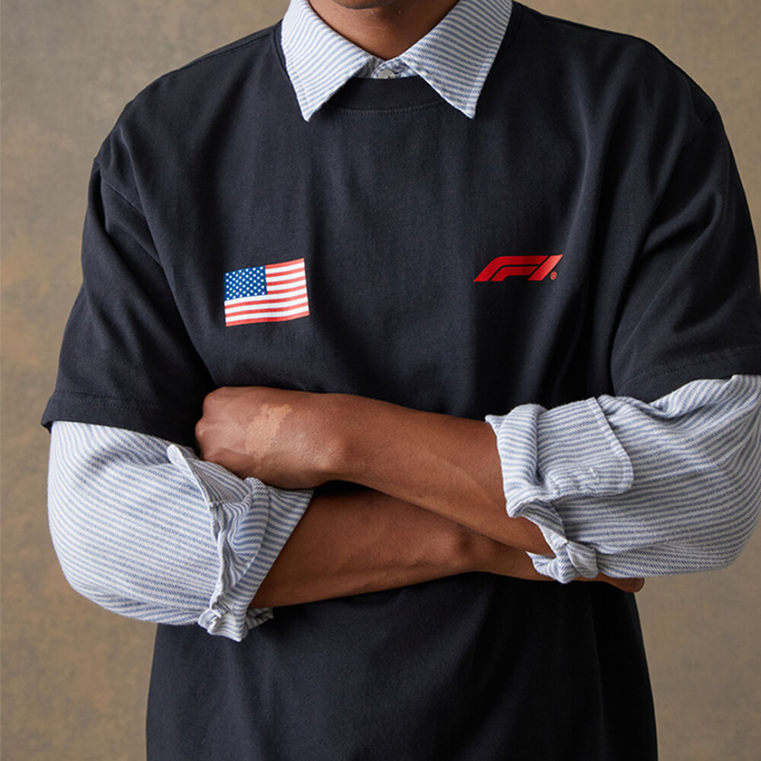 Tee F1 x Pacsun "Grand Prix Austin Texas" Black
