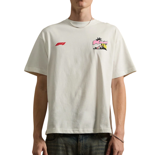 Tee F1 x Pacsun "MIAMI VACATION" White