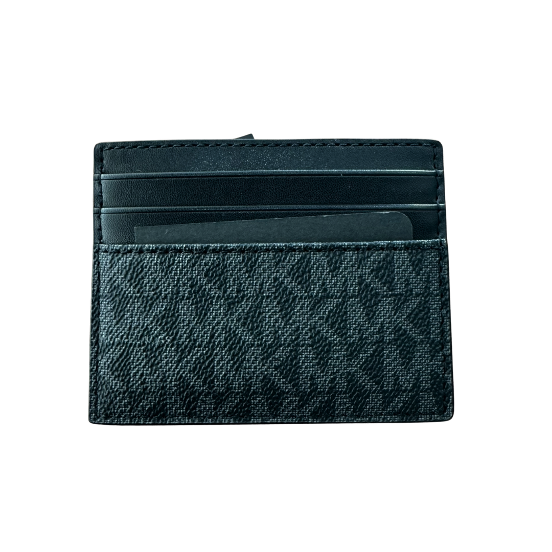 Tarjetero Micheal Kors "Black Monogram"