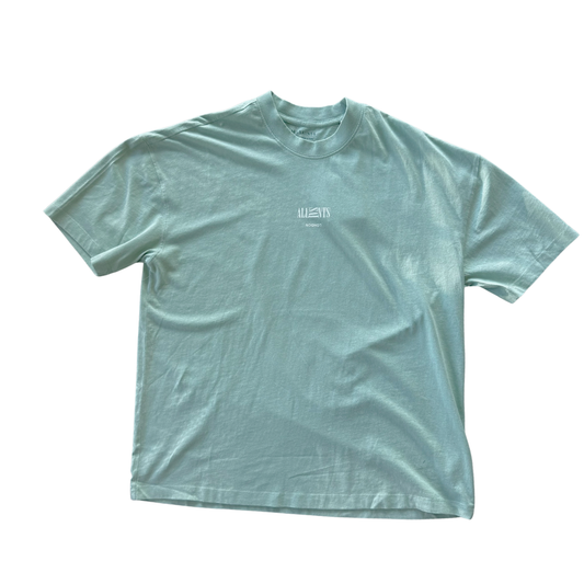 Tee All Saints "Burman" Mineral Green