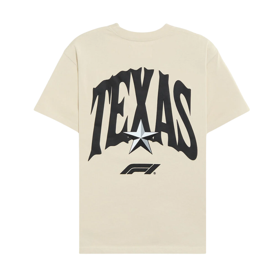 Tee F1 x Pacsun "Grand Prix Austin Texas" Beige