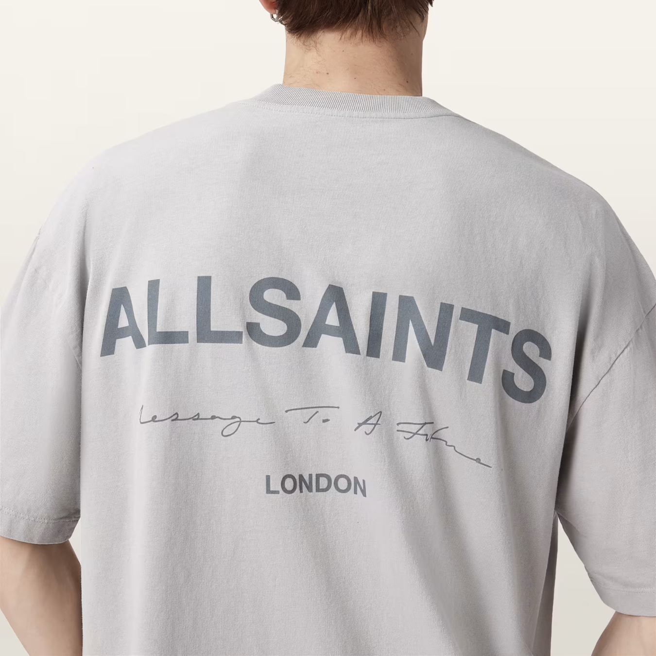 Tee All Saints Future Carbon Grey