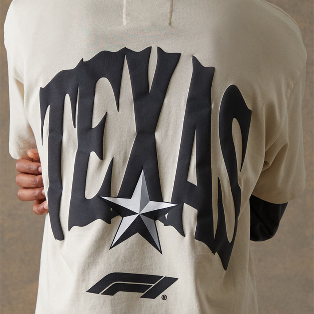 Tee F1 x Pacsun "Grand Prix Austin Texas" Beige