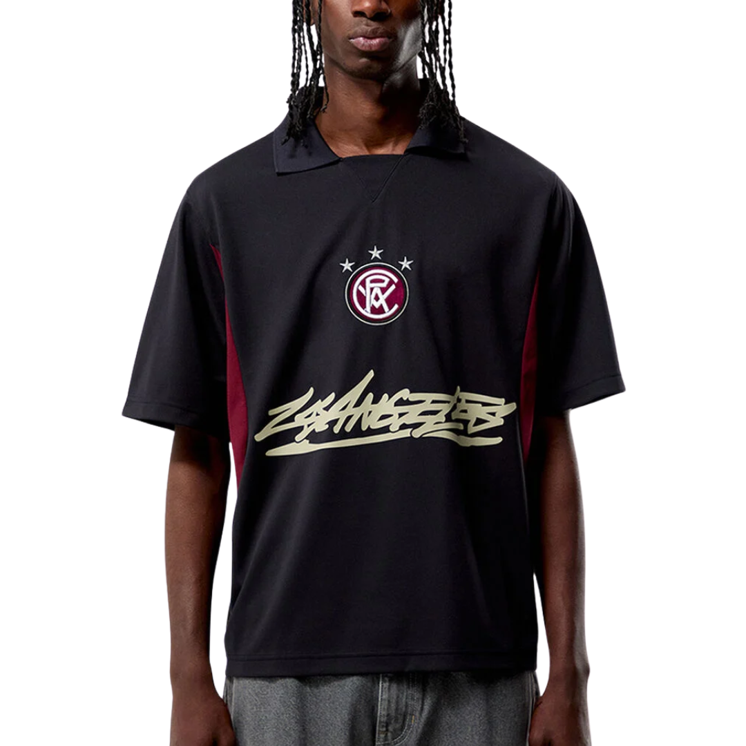 Tee Pacsun "LA 10 MICRO MESH SOCCER" Black