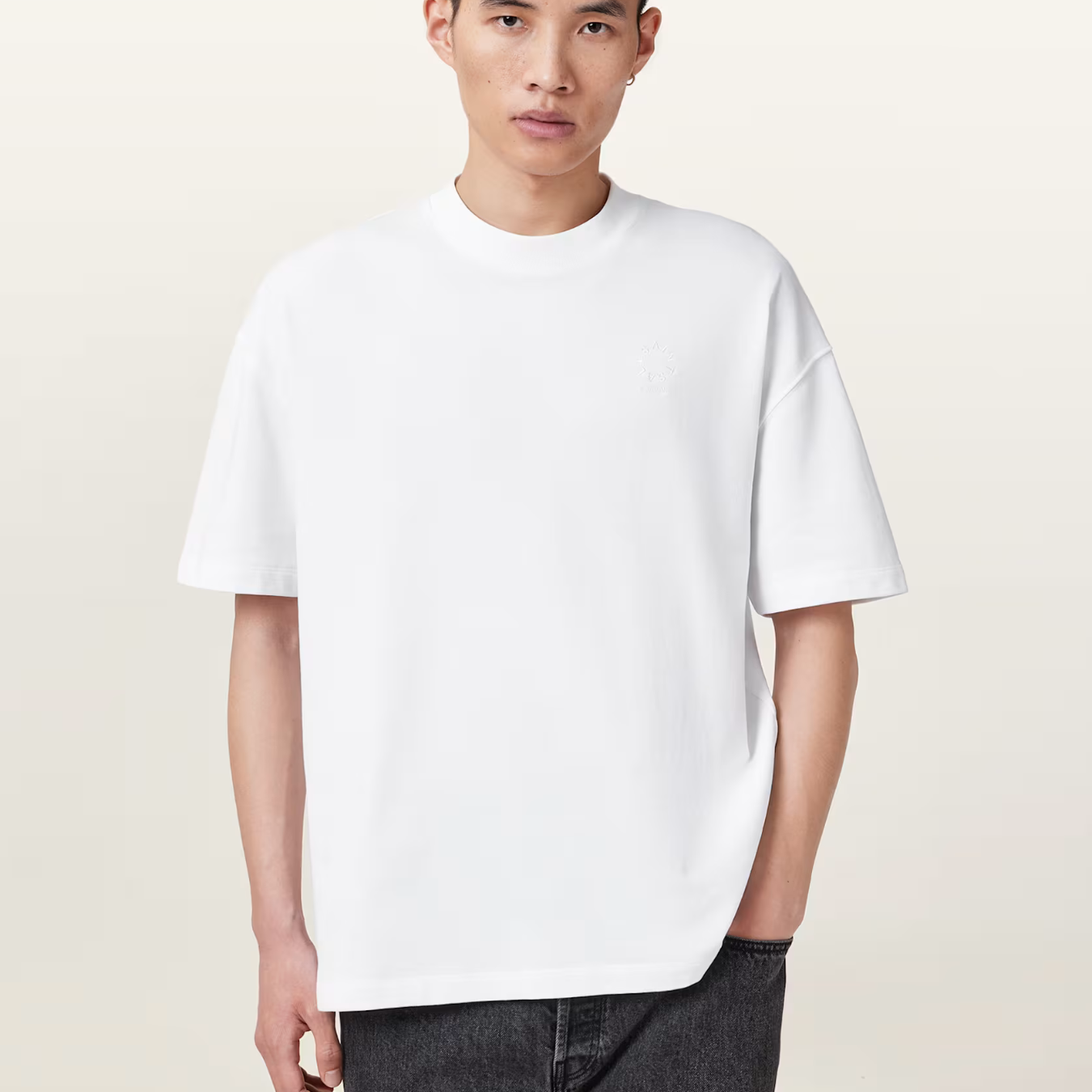 Tee All Saints Haven Opthic White
