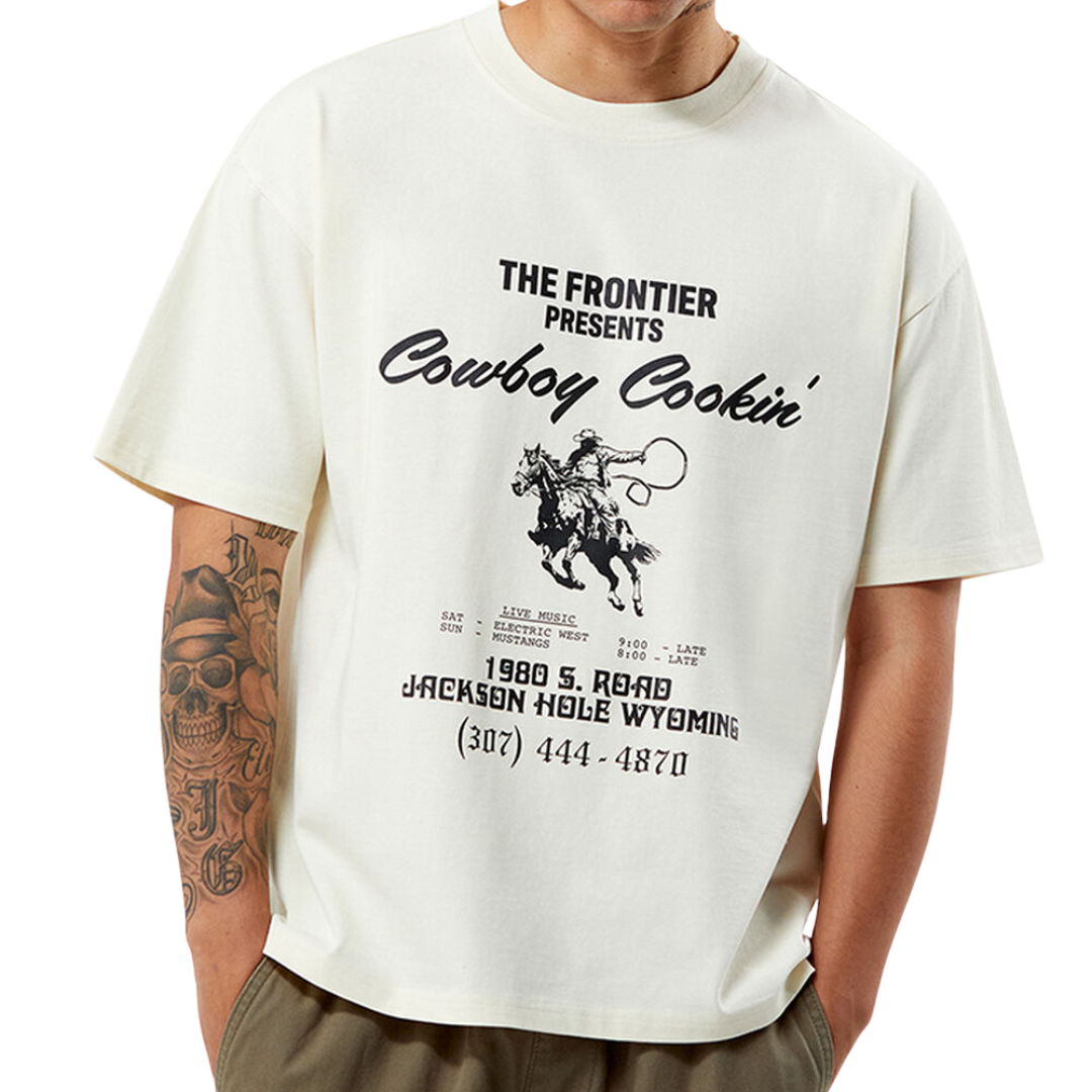 Tee Pacsun "Cowboy Cookin' Oversized"