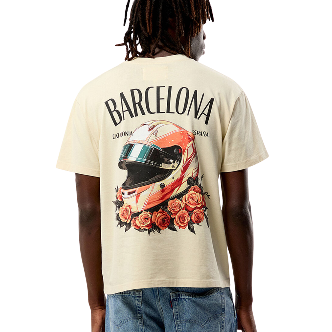 Tee F1 x Pacsun "LOVE FOR THE RACE" Beige