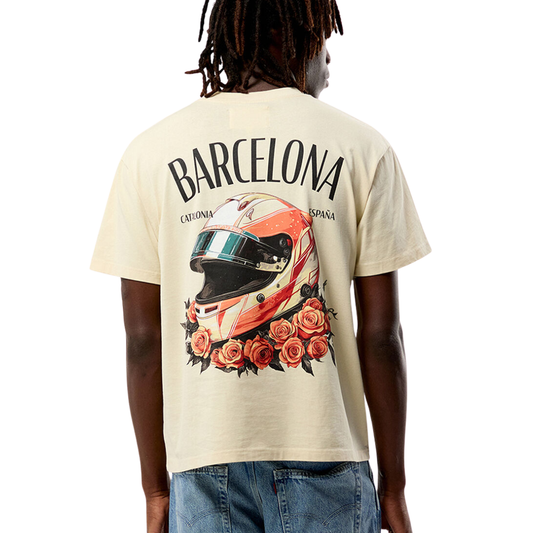 Tee F1 x Pacsun "LOVE FOR THE RACE" Beige