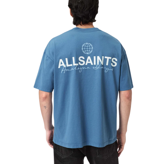Tee All Saints "Emblem" Bay Blue