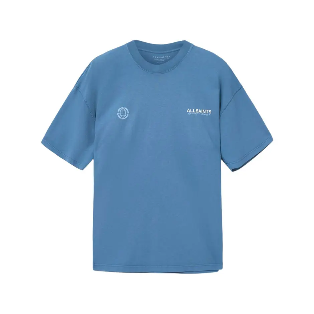 Tee All Saints "Emblem" Bay Blue