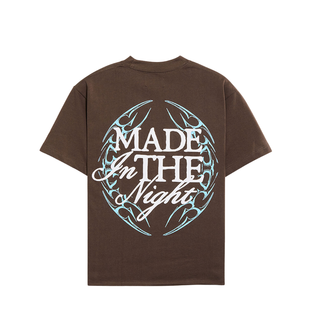 Tee Pacsun "Nightlab Moon" Brown