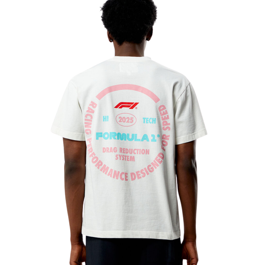 Tee F1 x Pacsun "RACING PERFORMANCE" White