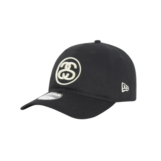New Era x Stussy "SS" Black