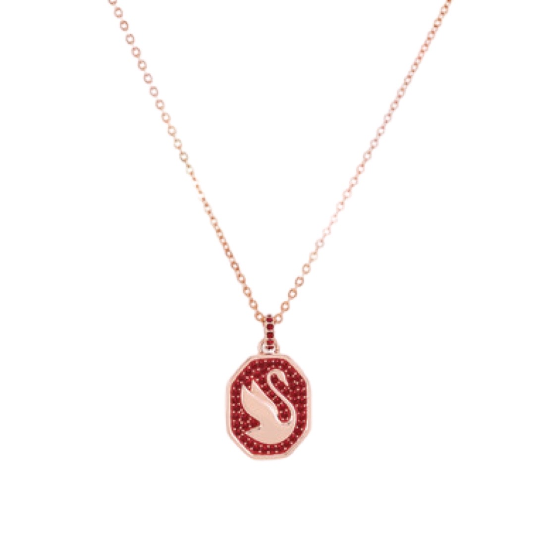 Swarovski Collar Scar/Ros Rubi