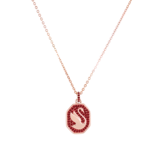 Swarovski Collar Scar/Ros Rubi