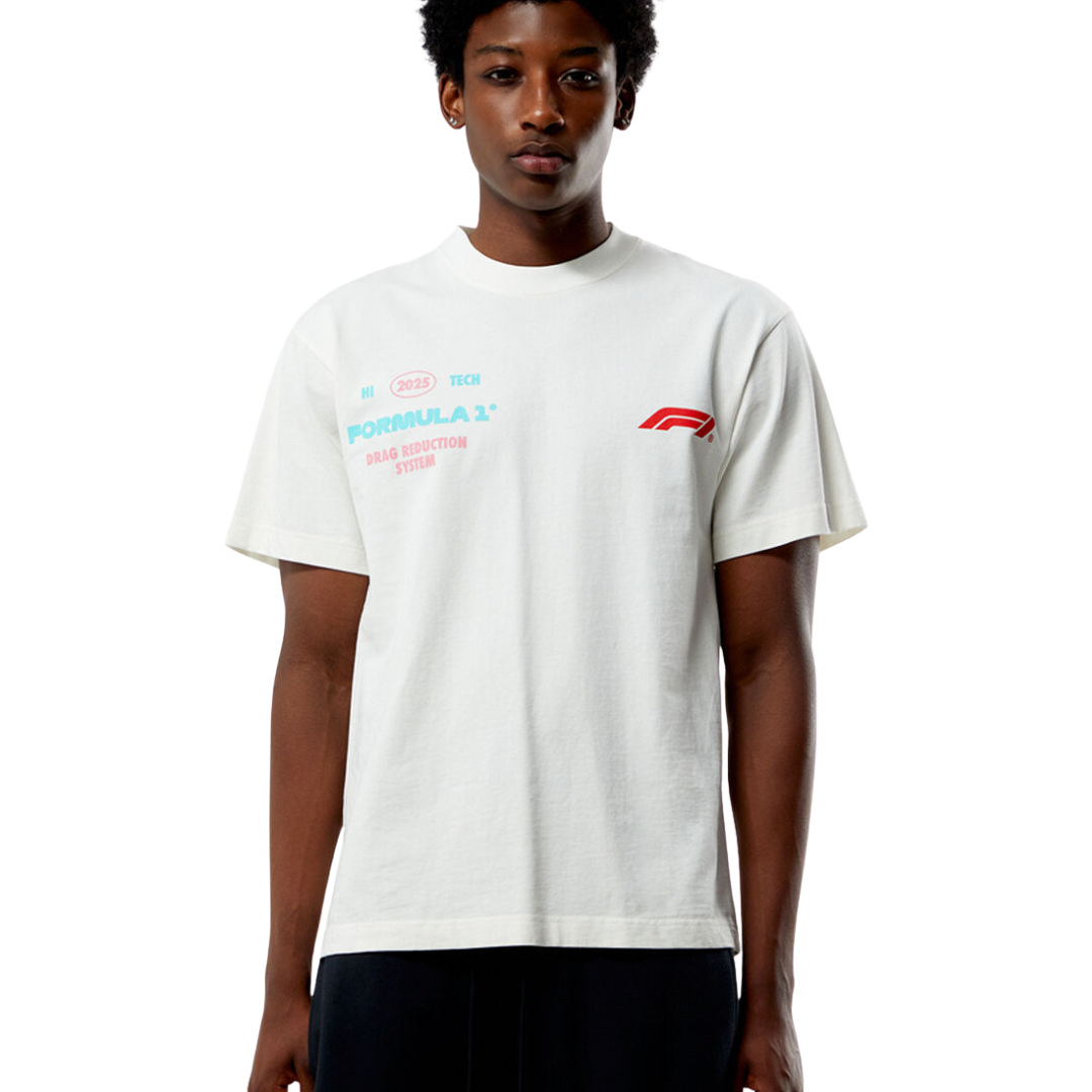 Tee F1 x Pacsun "RACING PERFORMANCE" White