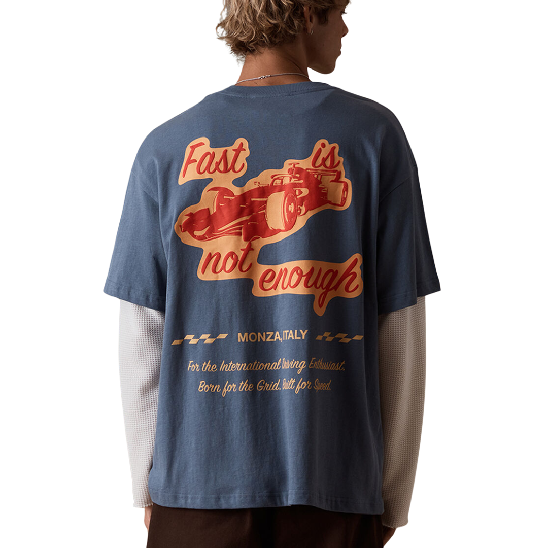 Tee F1 x Pacsun "LEGA" Blue
