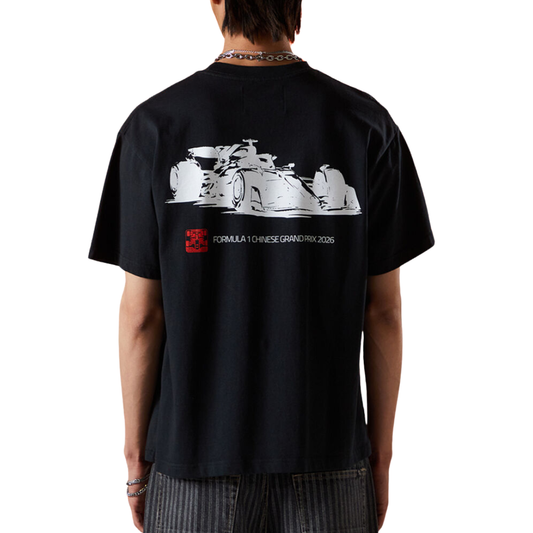 Tee F1 x Pacsun "SHANGHAI SEAL OF FORTUNE" Black