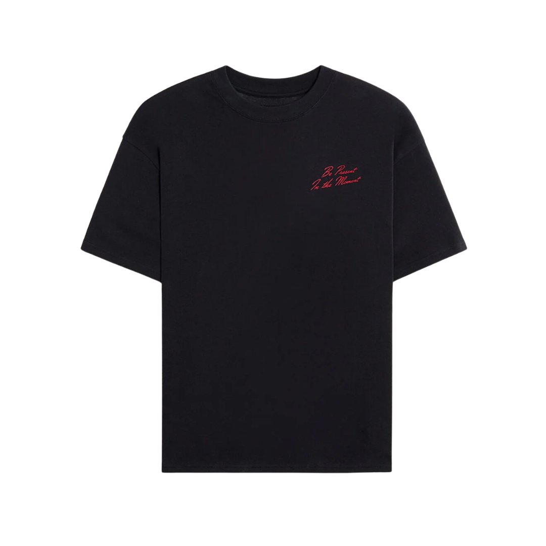 Tee Pacsun "Present" Black