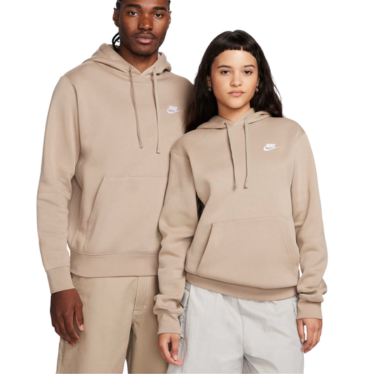 Hoodie Nike Logo Brown