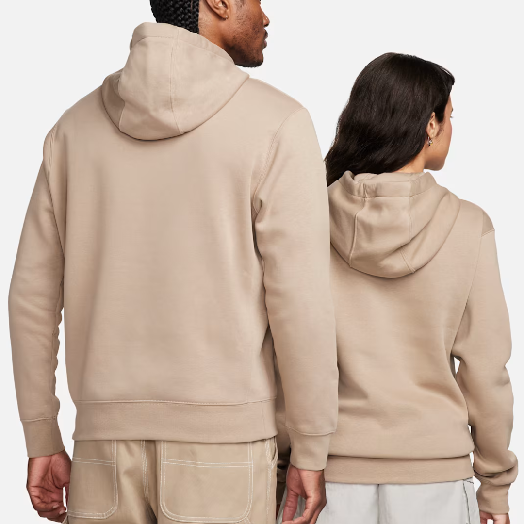 Hoodie Nike Logo Brown