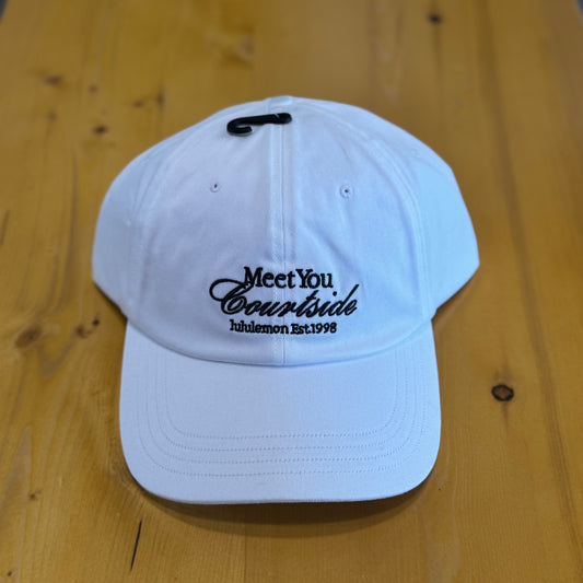 Lululemon Hat 'Meet You Courtside' White