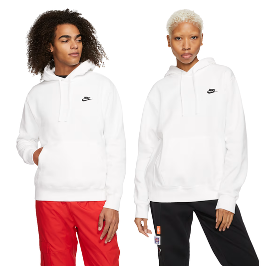 Hoodie Nike Logo White