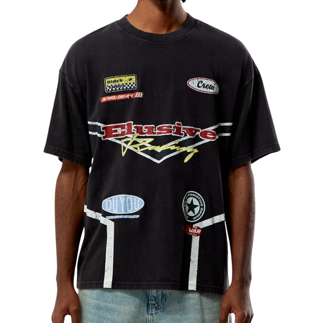 Tee Pacsun Elusive Racing Black